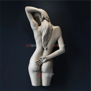 NAKED WOMAN 3D STL - 3DWave.us